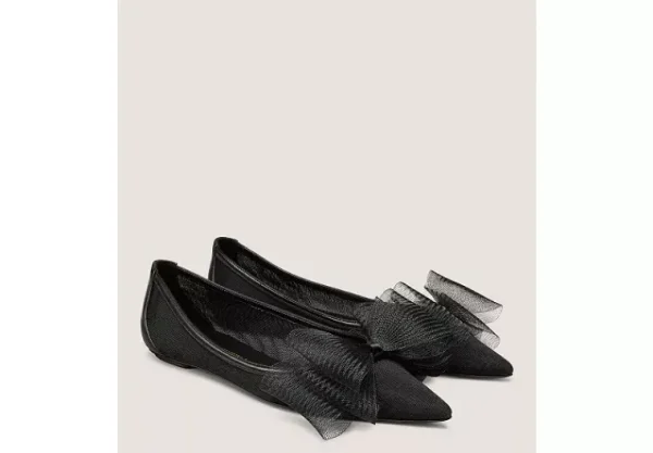 Stuart Weitzman BLUSHING BOW FLAT