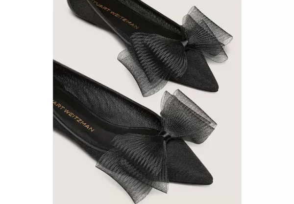 Stuart Weitzman BLUSHING BOW FLAT