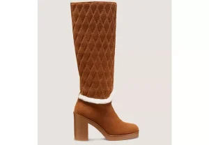 Stuart Weitzman CELIA QUILTED 80 BOOT