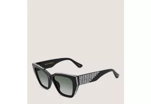 Stuart Weitzman CRYSTAL CAT-EYE SUNGLASSES ​