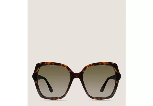 Stuart Weitzman CRYSTAL GEOMETRIC SQUARE SUNGLASSES