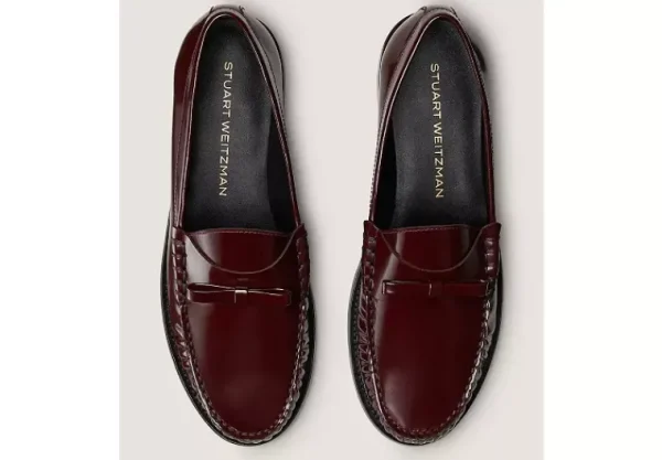 Stuart Weitzman LOTTIE BOW LOAFER
