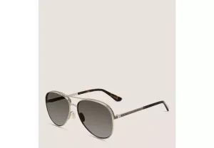 Stuart Weitzman METAL AVIATOR SUNGLASSES​