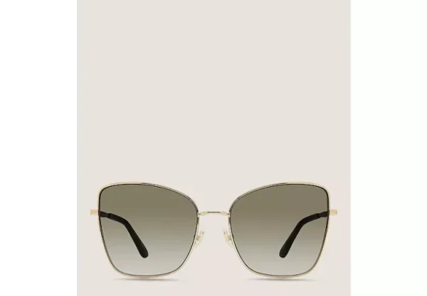 Stuart Weitzman METAL BUTTERFLY SUNGLASSES