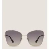 Stuart Weitzman METAL BUTTERFLY SUNGLASSES