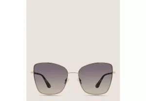 Stuart Weitzman METAL BUTTERFLY SUNGLASSES