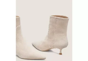 Stuart Weitzman NAOMI 50 ZIP BOOTIE