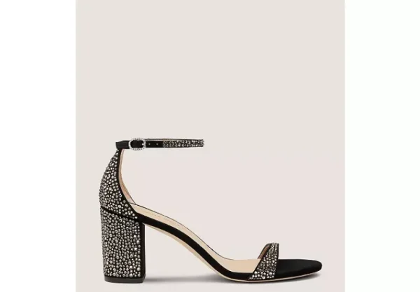 Stuart Weitzman NUDIST SHINE BLOCK 75