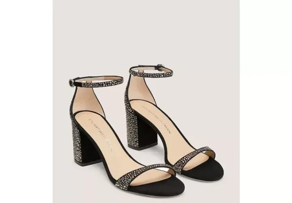 Stuart Weitzman NUDIST SHINE BLOCK 75