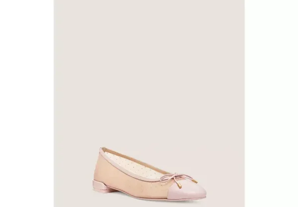 Stuart Weitzman SLEEK BOW FLAT