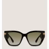 Stuart Weitzman TWO-TONE CAT-EYE SUNGLASSES ​