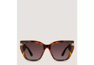 Stuart Weitzman TWO-TONE CAT-EYE SUNGLASSES ​