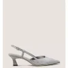 Stuart Weitzman VINNIE CRYSTAL 50 SLINGBACK